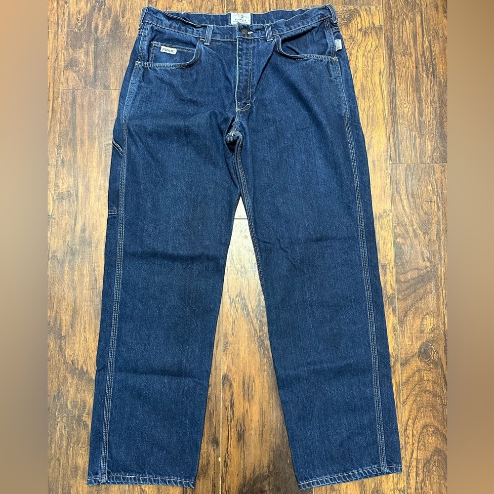 FRMC Tyndale Flame Resistant Work Jeans Men’s W35 L32 Arc Rated USA Made